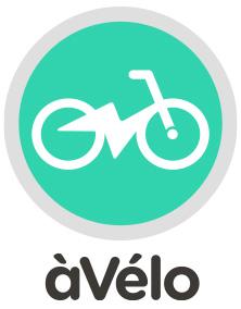 àVélo - picto image de marque