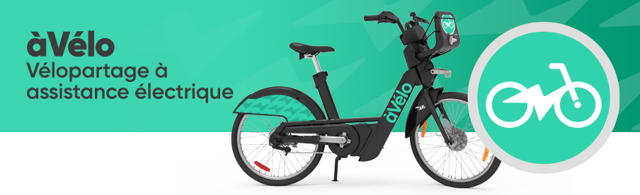 àVélo - vélopartage à assistance électrique